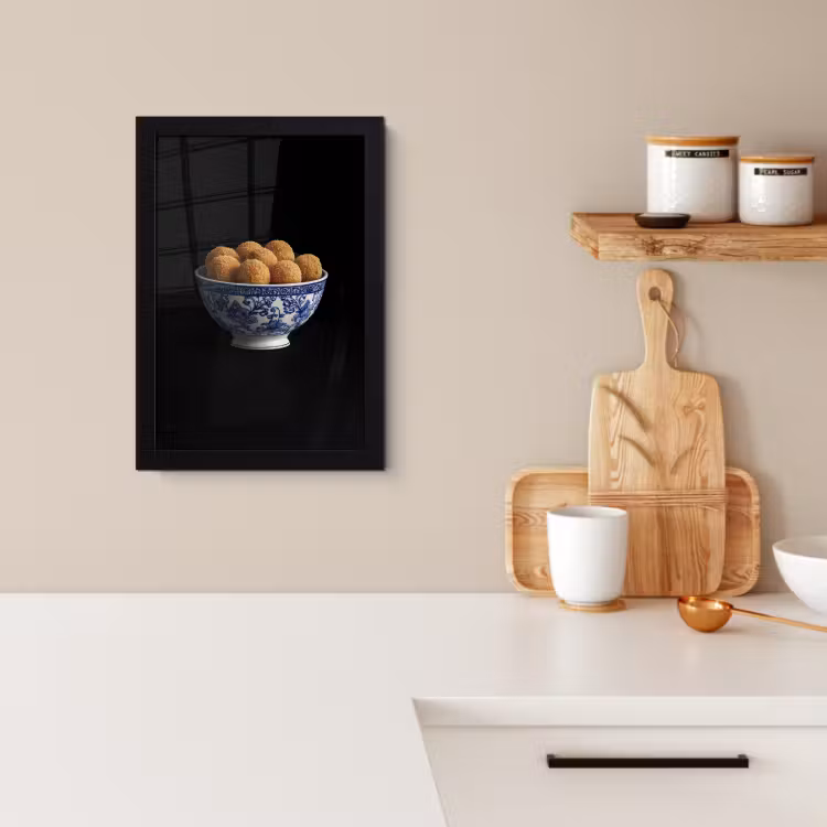 KitchenYeah - Cucina - Cornice per foto - Blu Delft - Bitterballen - Olanda - Ciotola — 4