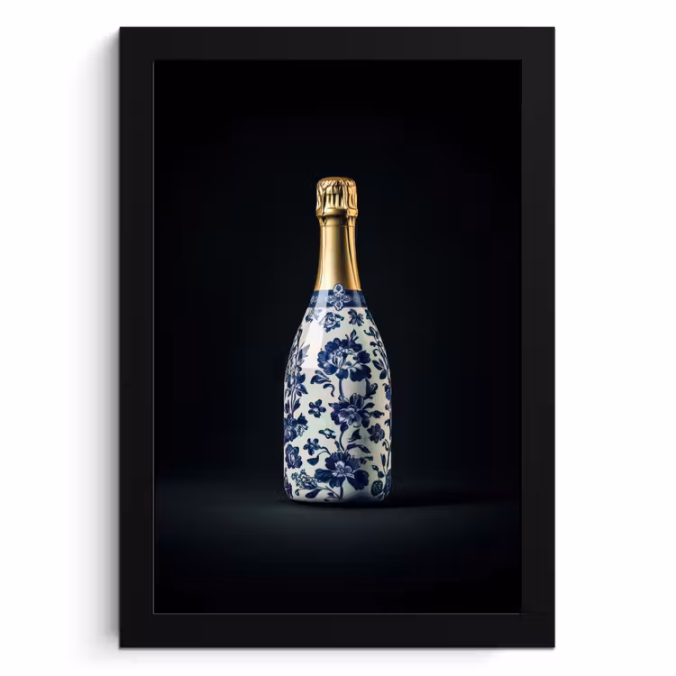 KitchenYeah - Cucina - Cornice per foto - Champagne - Fiori - Oro - Chic — 1