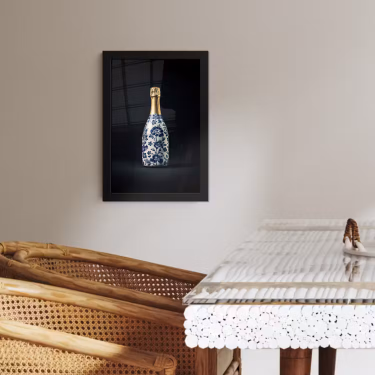 KitchenYeah - Cucina - Cornice per foto - Champagne - Fiori - Oro - Chic — 3