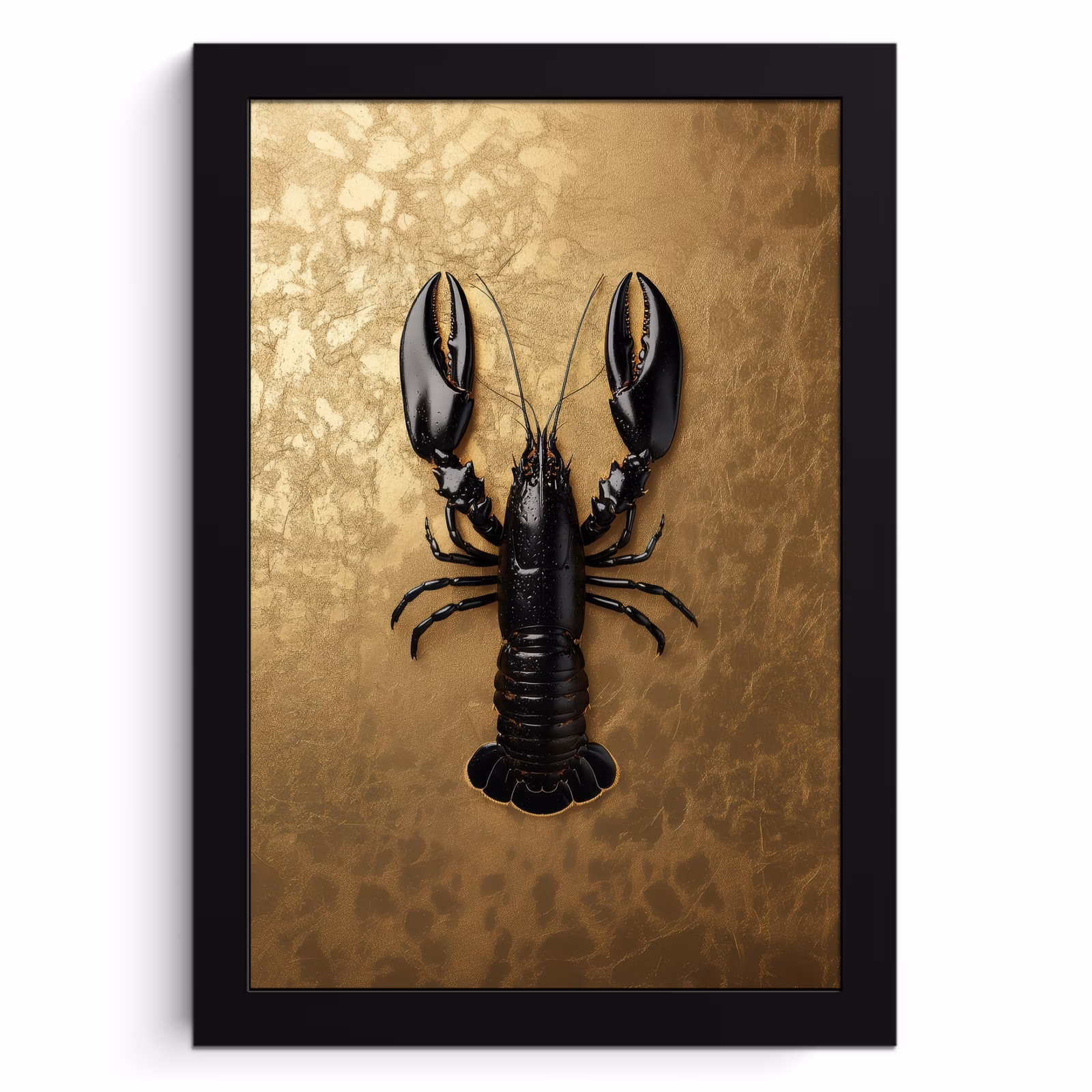 KitchenYeah - Cucina - Cornice per foto - Cancro - Nero - Oro - Lusso — 1