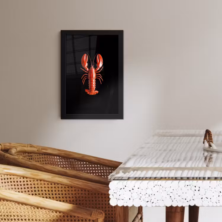 KitchenYeah - Cucina - Cornice per foto - Cancro - Glossier Rosso - Nero — 4
