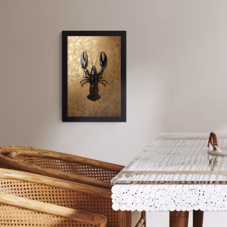 KitchenYeah - Cucina - Cornice per foto - Cancro - Nero - Oro - Lusso — 3