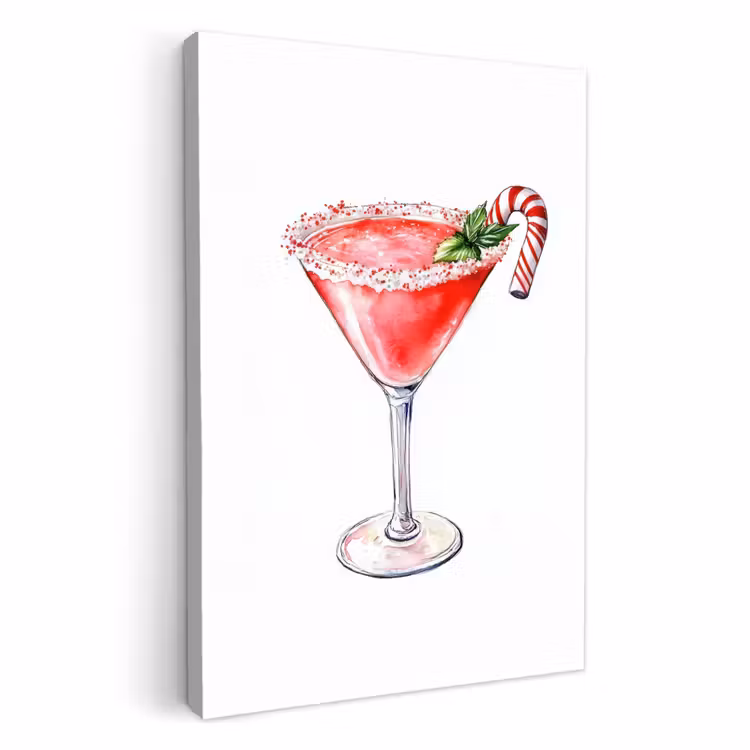 Dipinti su tela - Cocktail - Bevanda - Inverno - Arte — 1