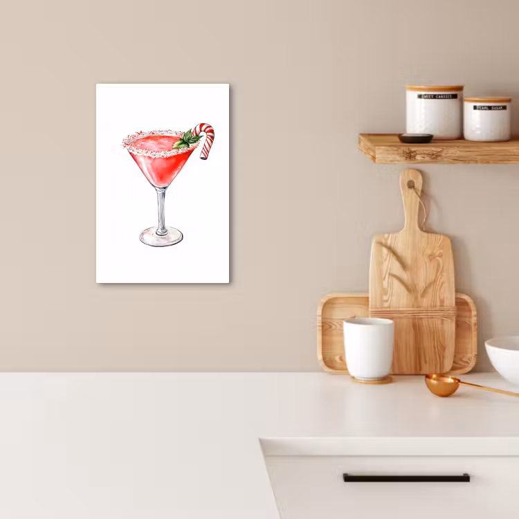 Dipinti su tela - Cocktail - Bevanda - Inverno - Arte — 2