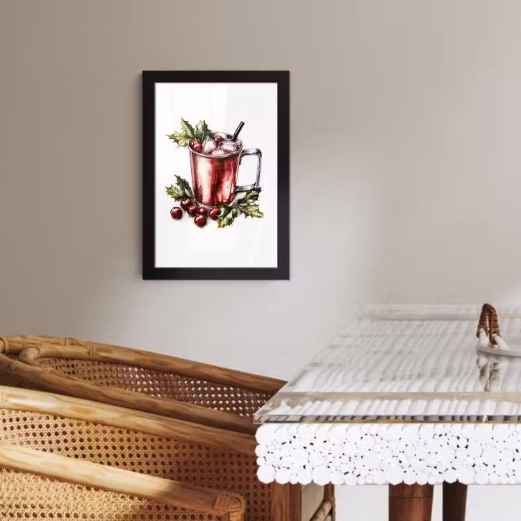 KitchenYeah - Cucina - Cornice per foto - Bevanda - Inverno - Cocktail - Rosso — 3