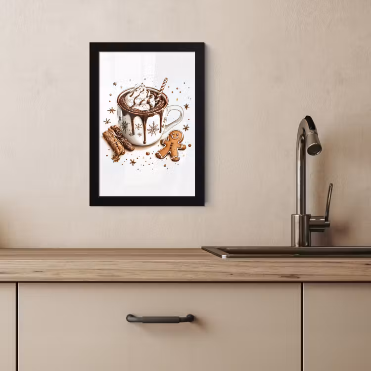 KitchenYeah - Cucina - Cornice per foto - Chocomel - Decorazione - Torta - Inverno - Natale — 4
