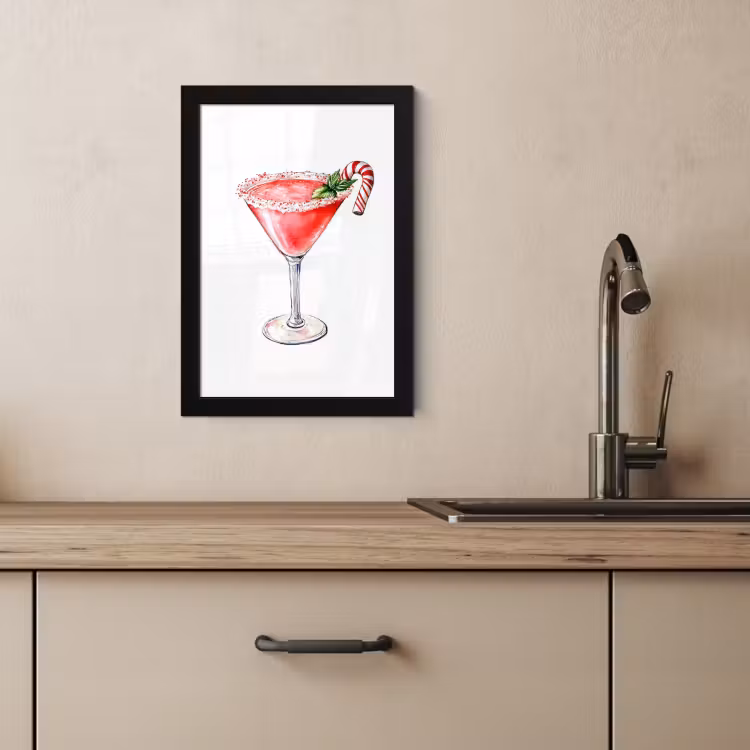 KitchenYeah - Cucina - Cornice per foto - Cocktail - Bevanda - Inverno - Arte — 3