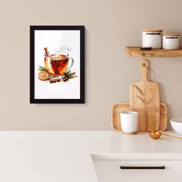 KitchenYeah - Cucina - Cornice per foto - Tè - Caldo - Inverno - Atmosfera — 2