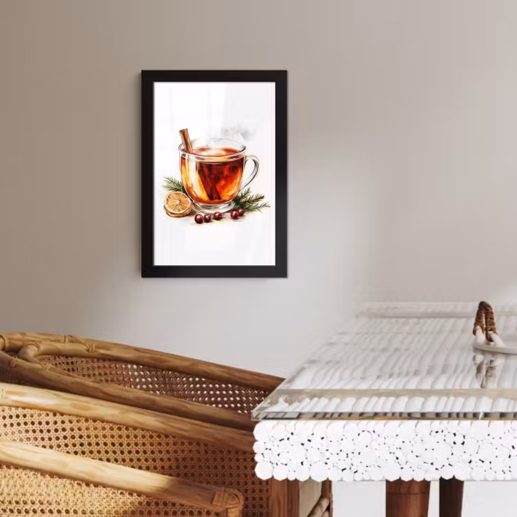 KitchenYeah - Cucina - Cornice per foto - Tè - Caldo - Inverno - Atmosfera — 3