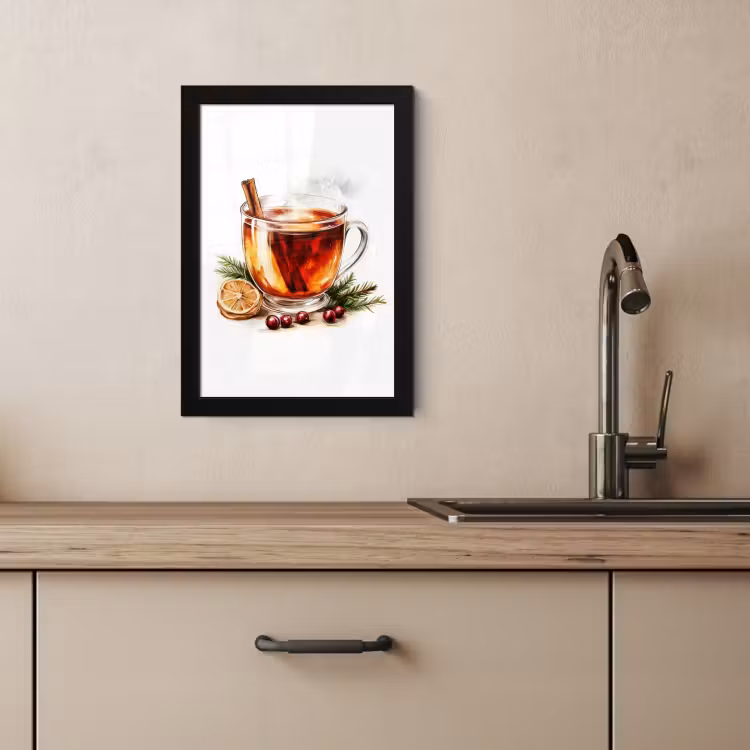 KitchenYeah - Cucina - Cornice per foto - Tè - Caldo - Inverno - Atmosfera — 4