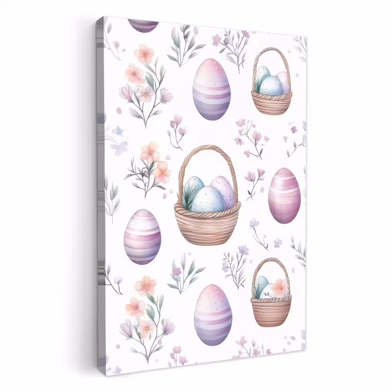 Fiori - Uova di Pasqua - Cartamodello — 1