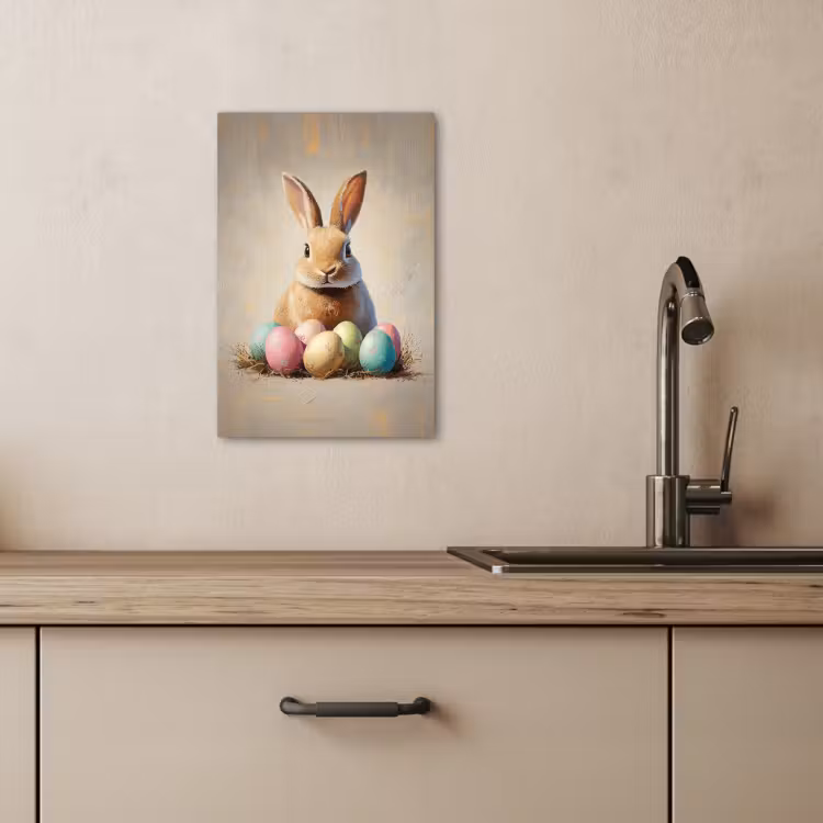 Coniglietto di Pasqua - Pastello - Uova — 4