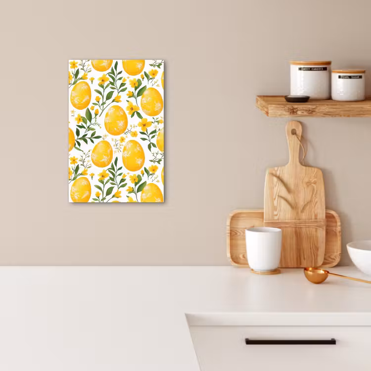 Fiori - Uova di Pasqua - Giallo — 3