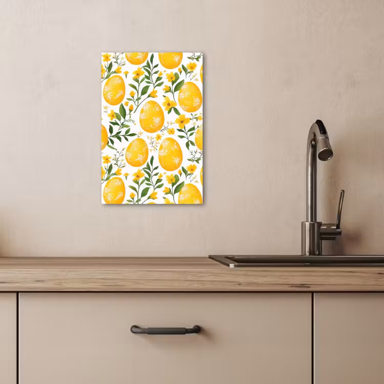 Fiori - Uova di Pasqua - Giallo — 4