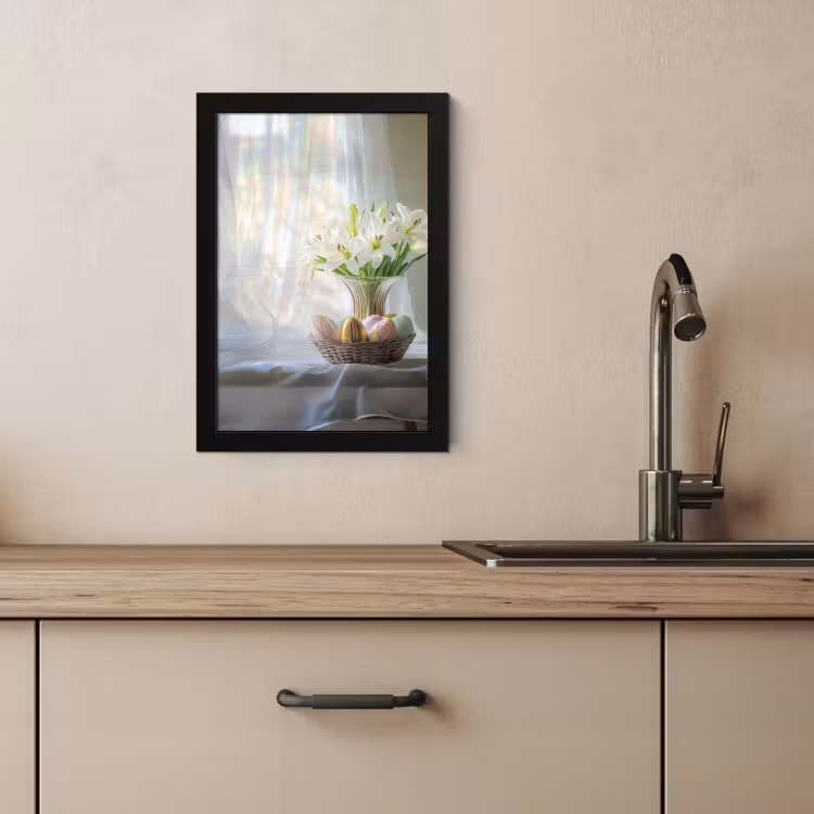 Cornice per foto - Vaso - Uova - Fiori — 3