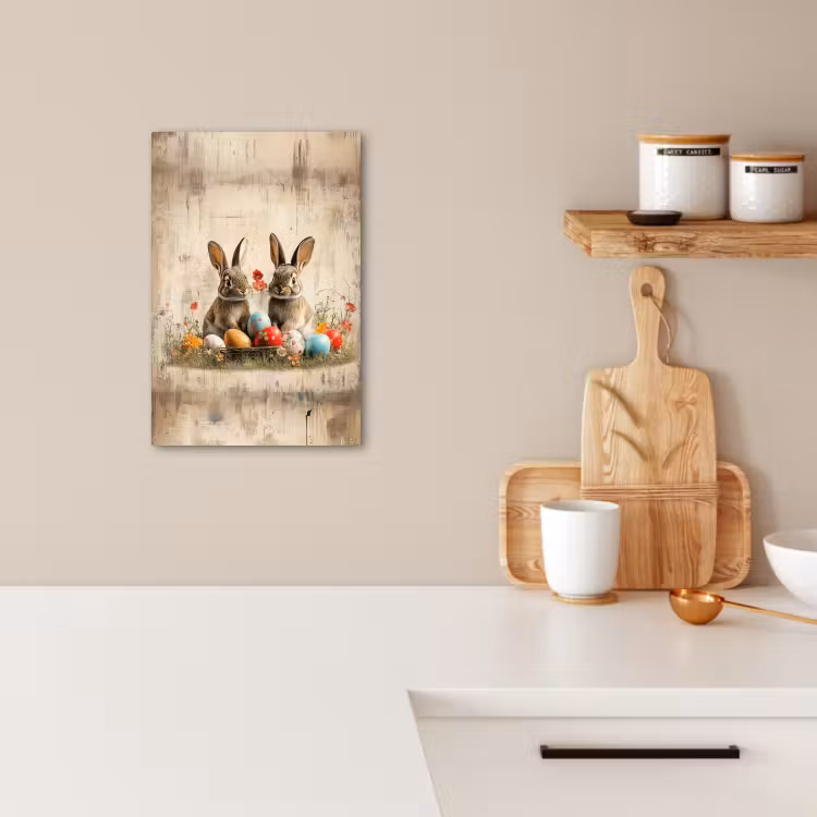 Conigli - Fiori - Uova — 2
