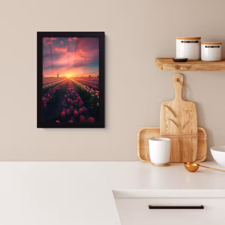 KitchenYeah - Cucina - Cornice per foto - Mulino a vento - Tramonto - Paesaggio — 3