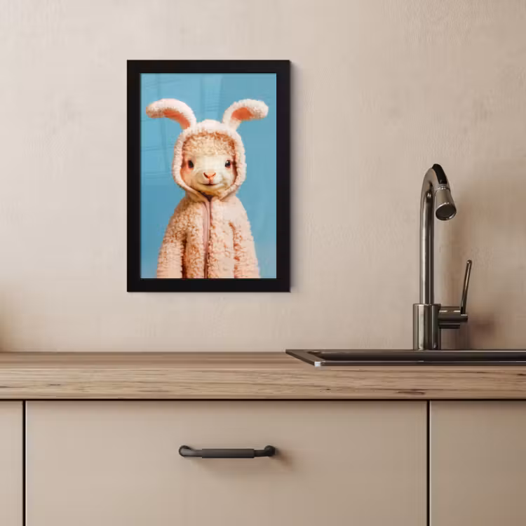 KitchenYeah - Cucina - Cornice per foto - Agnello - Coniglietto di Pasqua - Costume — 3