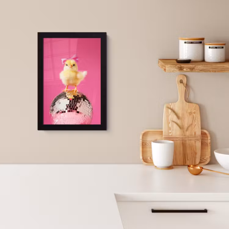 KitchenYeah - Cucina - Cornice per foto - Discoball - Pulcino - Arco — 3