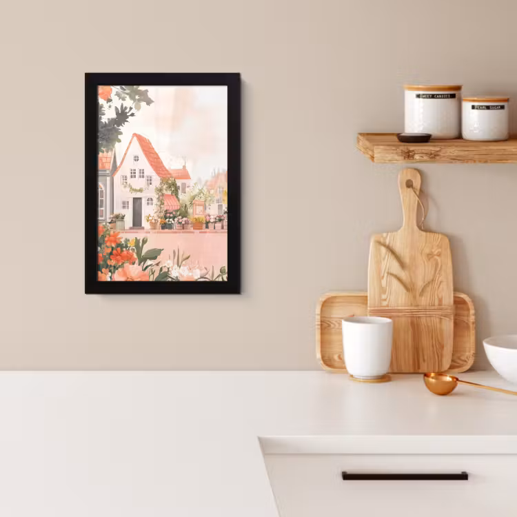 KitchenYeah - Cucina - Cornice per foto - Fiori - Case - Villaggio — 2