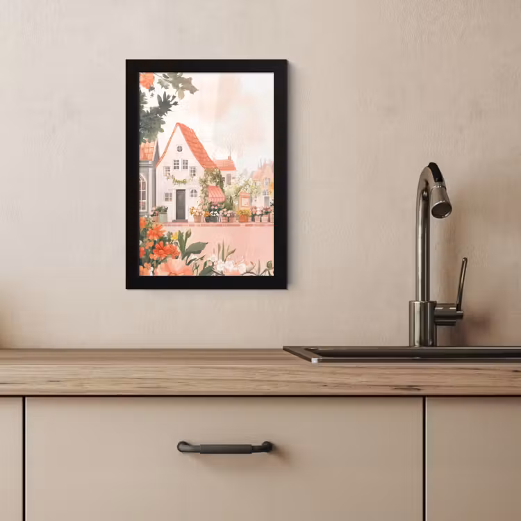 KitchenYeah - Cucina - Cornice per foto - Fiori - Case - Villaggio — 4