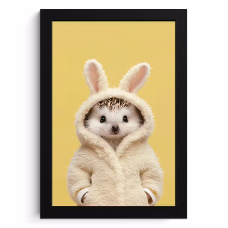 KitchenYeah - Cucina - Cornice per foto - Riccio - Coniglietto di Pasqua - Costume — 1