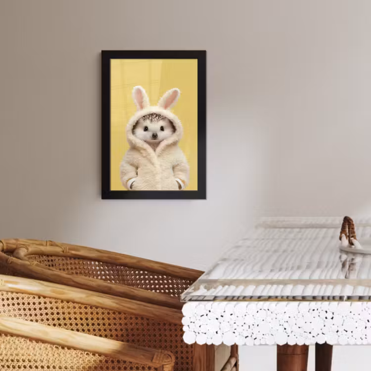 KitchenYeah - Cucina - Cornice per foto - Riccio - Coniglietto di Pasqua - Costume — 4