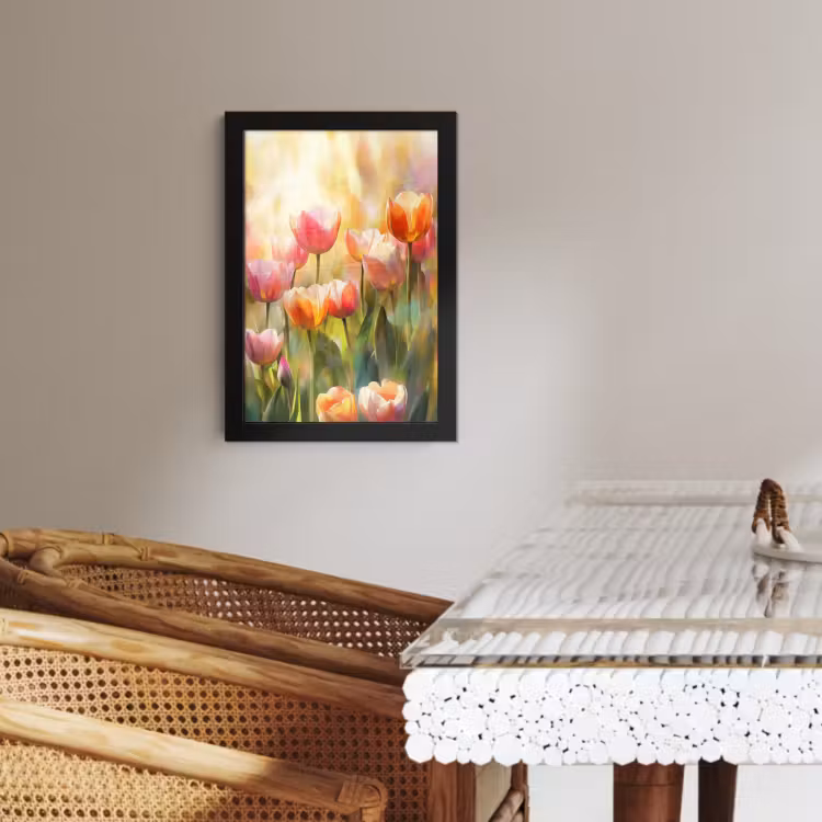 KitchenYeah - Cucina - Cornice per foto - Tulipani - Fiabesco - Colorato — 4