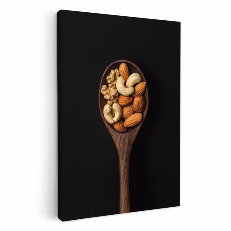 Dipinti su tela - Legno - Noce - Nero — 1