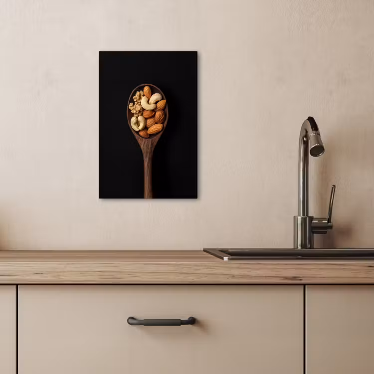 Dipinti su tela - Legno - Noce - Nero — 2