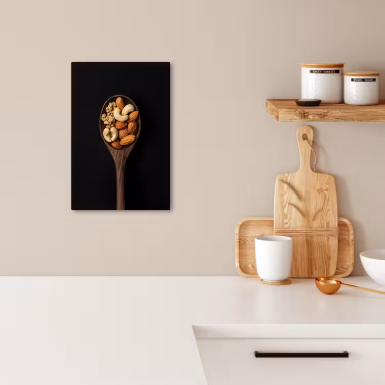 Dipinti su tela - Legno - Noce - Nero — 4