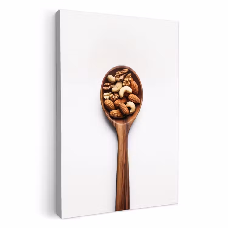 Dipinti su tela - Noce - Bianco - Legno — 1