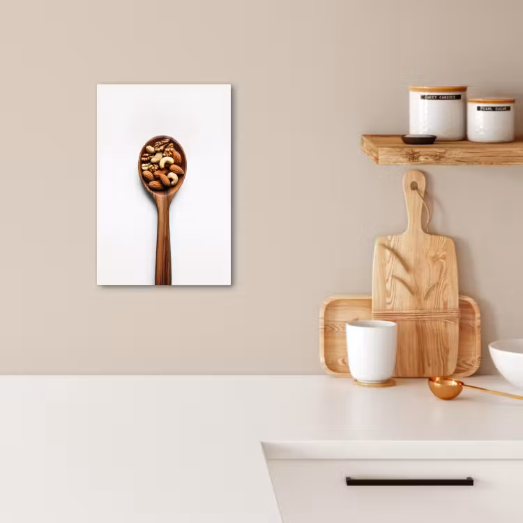 Dipinti su tela - Noce - Bianco - Legno — 3