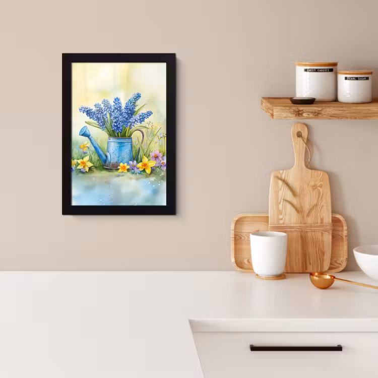 KitchenYeah - Cucina - Cornice per foto - Annaffiatoio - Lavanda - Fiori — 2