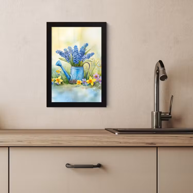 KitchenYeah - Cucina - Cornice per foto - Annaffiatoio - Lavanda - Fiori — 4
