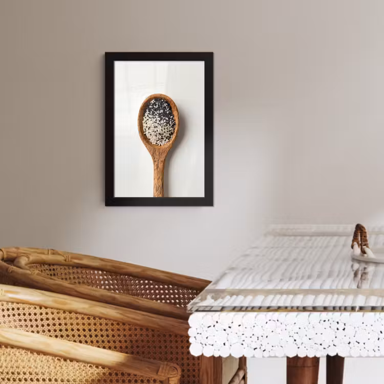 KitchenYeah - Cucina - Cornice per foto - Cucchiaio - Sesamo - Bianco — 3