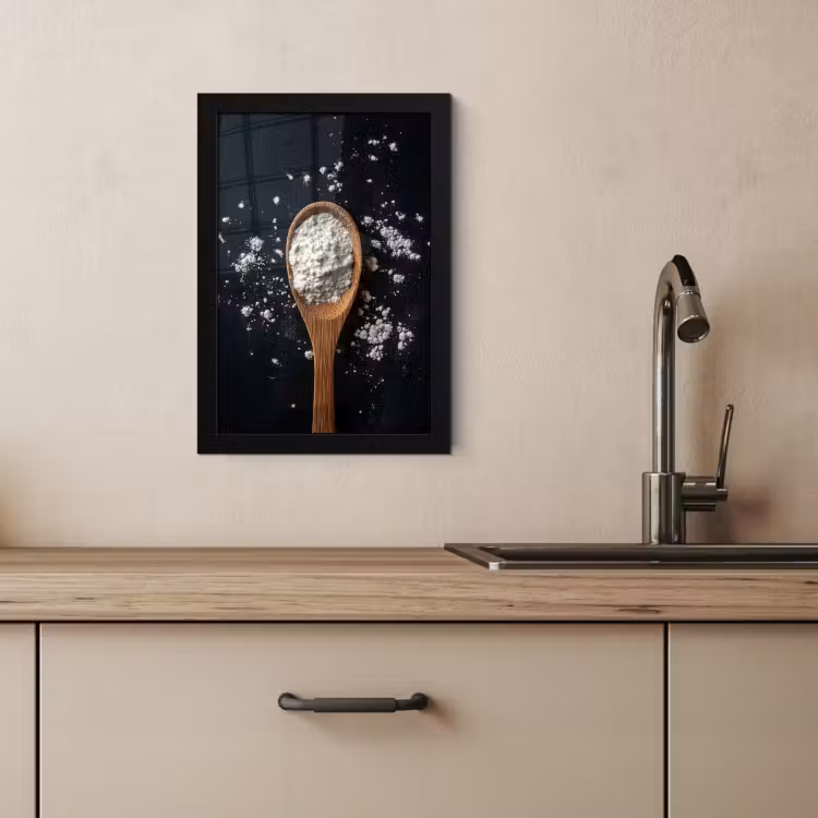 KitchenYeah - Cucina - Cornice per foto - Farina - Legno - Cucchiaio — 4