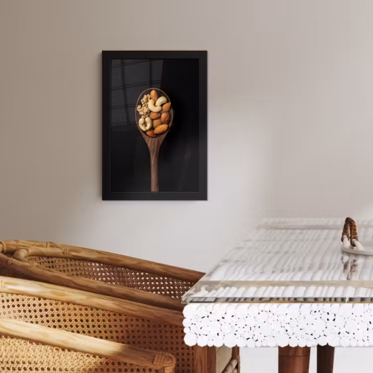 KitchenYeah - Cucina - Cornice per foto - Legno - Noce - Nero — 3