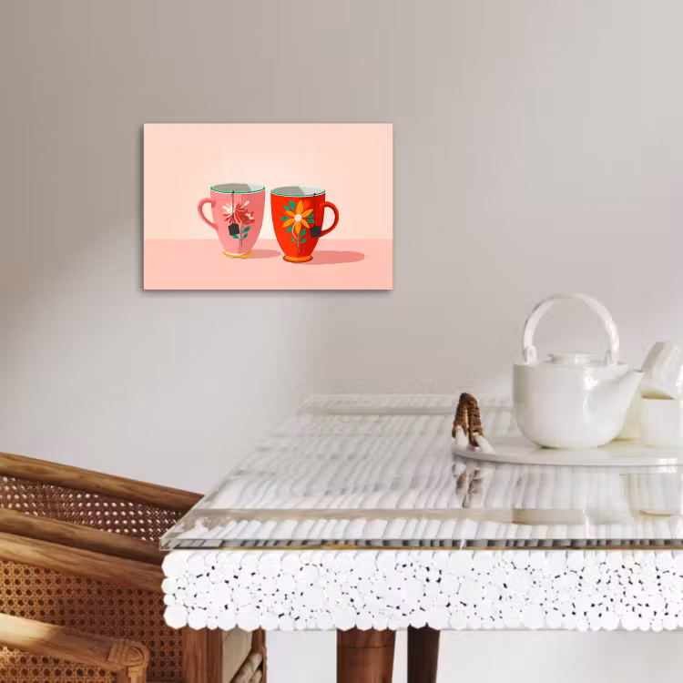 Dipinti su tela - teacup-3-2 — 2