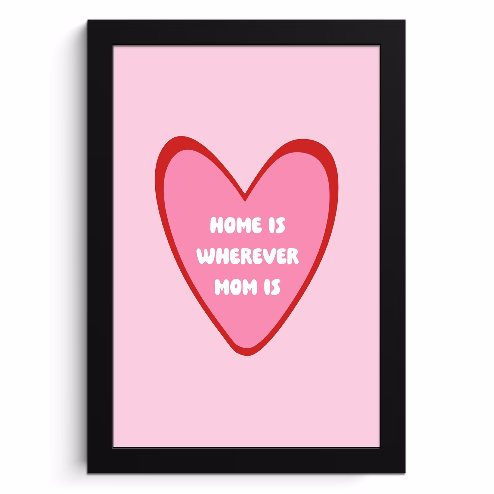 KitchenYeah - Cucina - Cornice per foto - Citazione - Madre - Rosa — 1