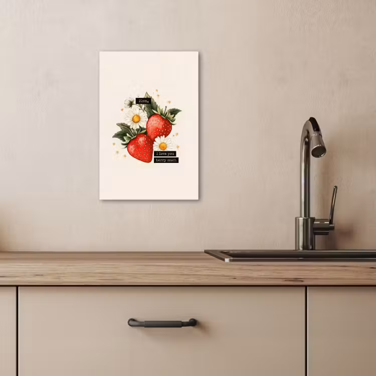 Dipinti su tela - Fragole - Margherite - Citazione - Stelle — 4