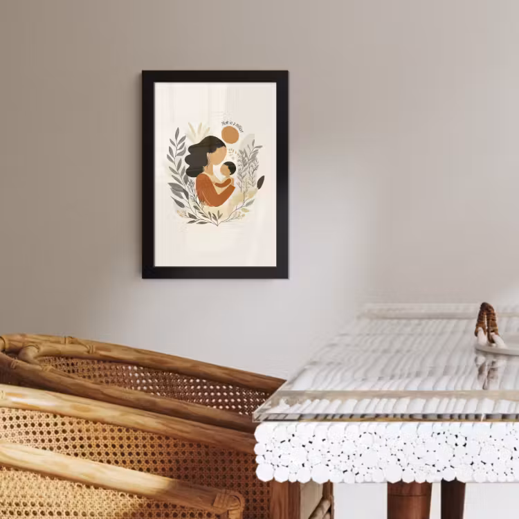 KitchenYeah - Cucina - Cornice per foto - Illustrazione - Citazione - Madre — 3