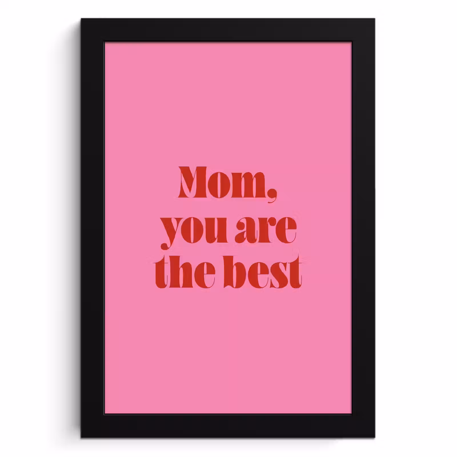 KitchenYeah - Cucina - Cornice per foto - Madre - Messaggio - Rosa — 1