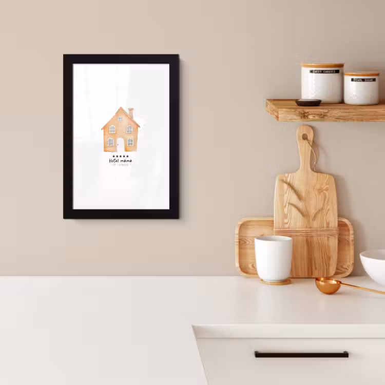KitchenYeah - Cucina - Cornice per foto - Arancione - Cottage - Preventivo - Hotel — 2