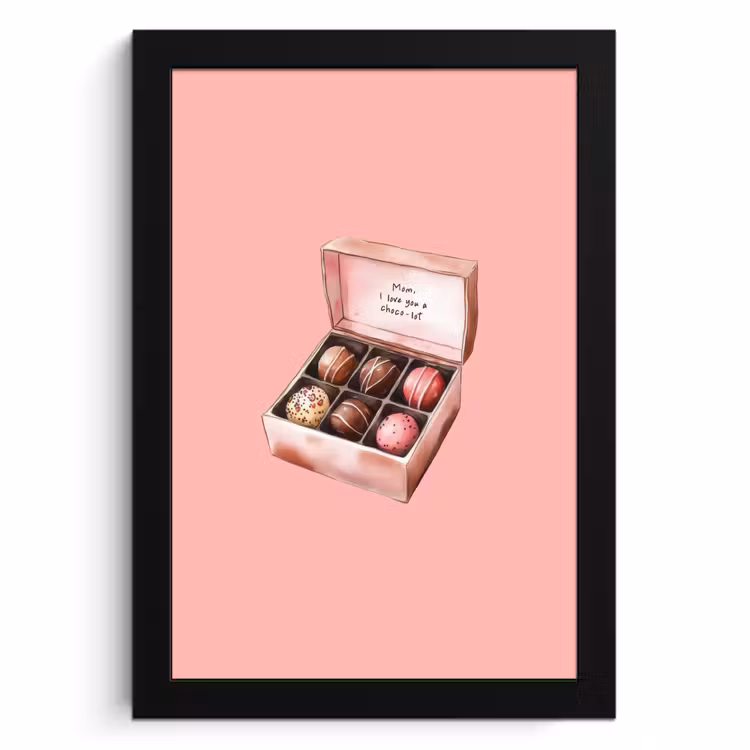 KitchenYeah - Cucina - Cornice per foto - Scatola - Bonbons - Amorevole - Testo — 1