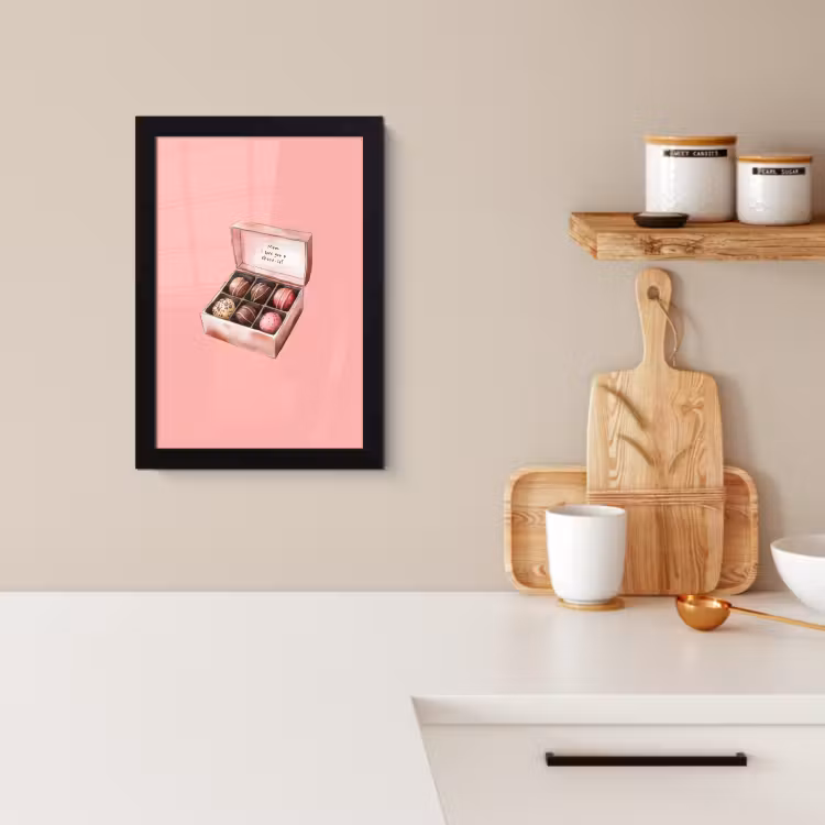 KitchenYeah - Cucina - Cornice per foto - Scatola - Bonbons - Amorevole - Testo — 2