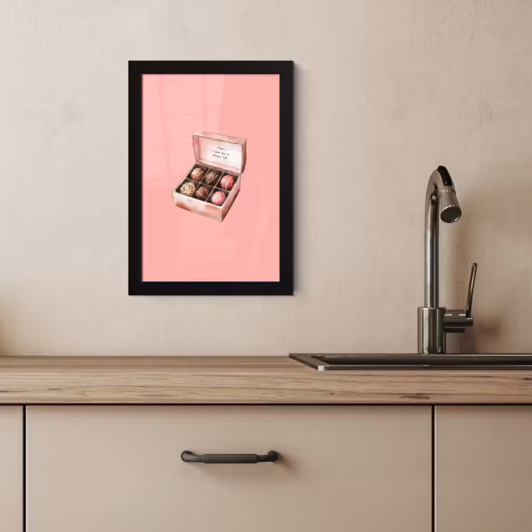 KitchenYeah - Cucina - Cornice per foto - Scatola - Bonbons - Amorevole - Testo — 4