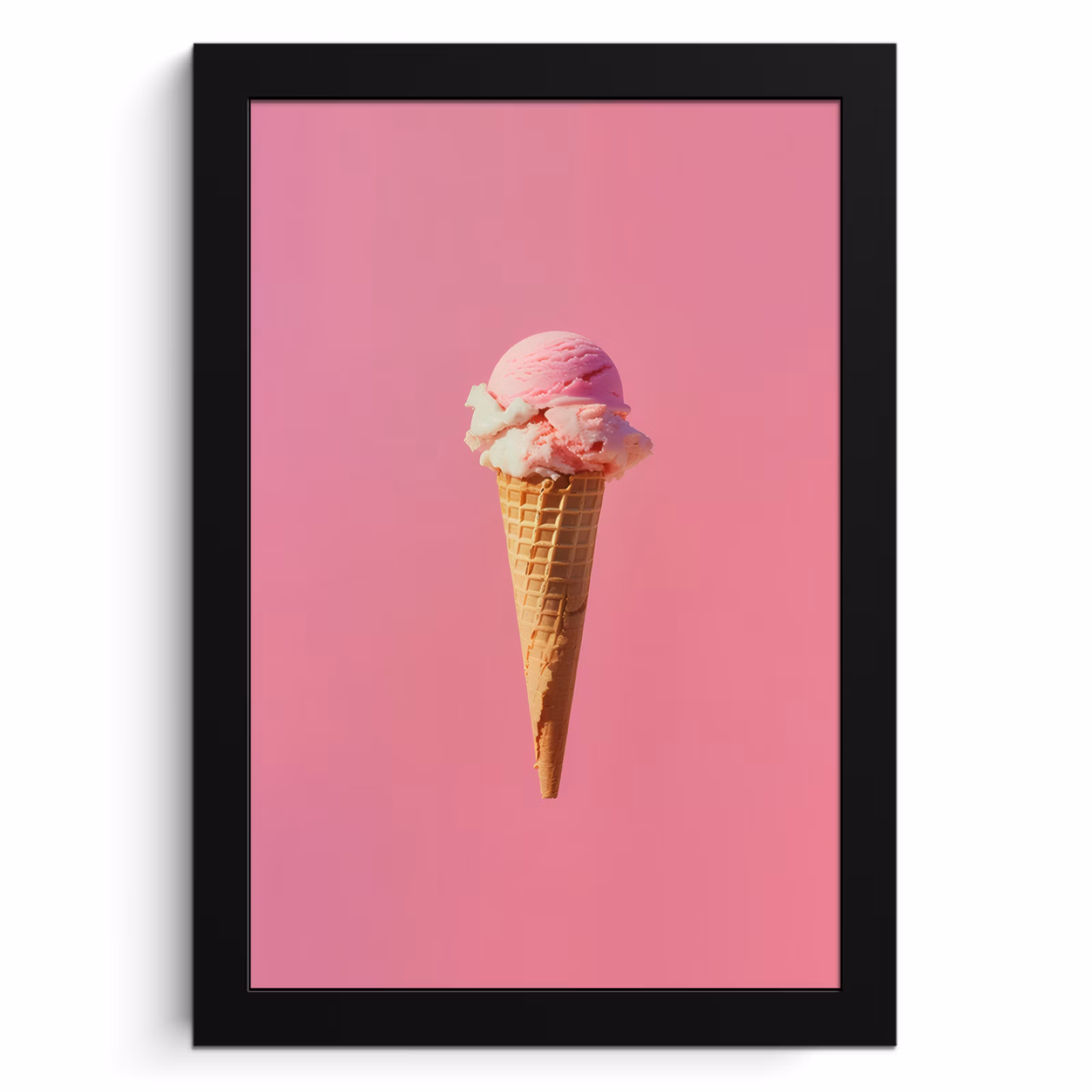 KitchenYeah - Cucina - Cornice per foto - Corno - Paletta per gelato - Rosa — 1