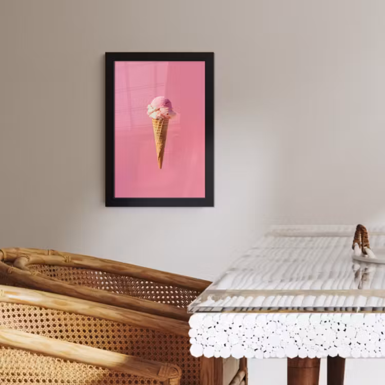 KitchenYeah - Cucina - Cornice per foto - Corno - Paletta per gelato - Rosa — 4