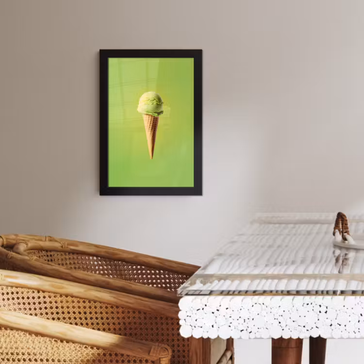 KitchenYeah - Cucina - Cornice per foto - Corno - Paletta per gelato - Verde — 3